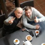 Мастер Ши Янбин и Алексей Чадов