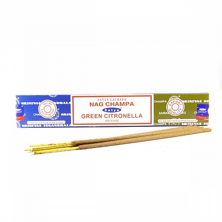 Incense Satya Nag Champa, Green Citronella