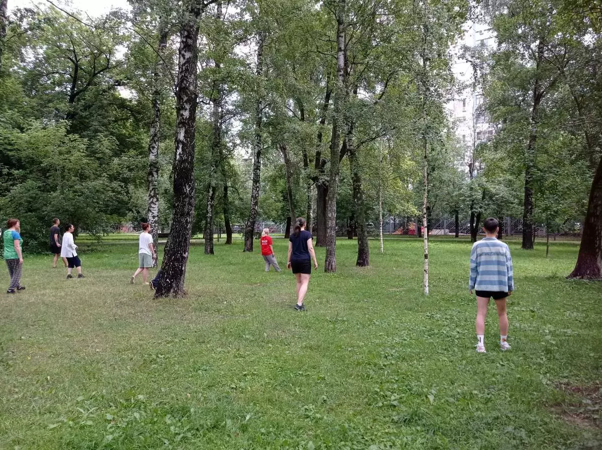 Ушу в парках Москвы