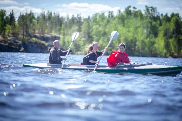 Цигун и тайцзи на Ладожском озере